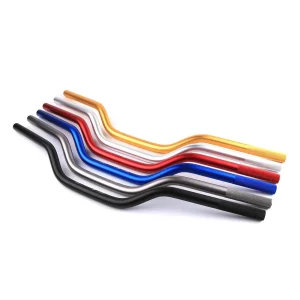 Guiador Universal 22 mm Alumínio CNC 720 mm para Moto - Várias Cores