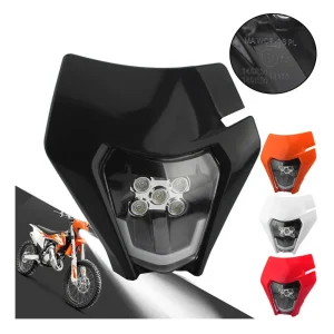 Farol LED Universal para Moto KTM EXC SX - 4200LM 12V Motocross Enduro Supermoto