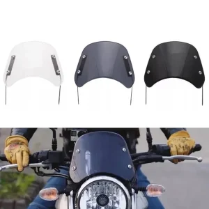 Viseiras moto cafe racer scrambler