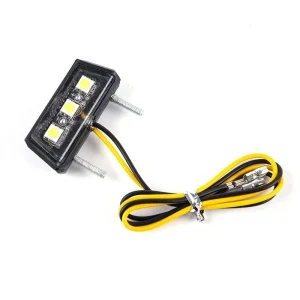 Luz de matrícula LED parafusos moto