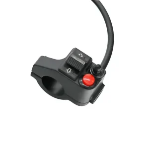 Interruptor Multifunções Guiador - Farol Buzina 4 Piscas Moto