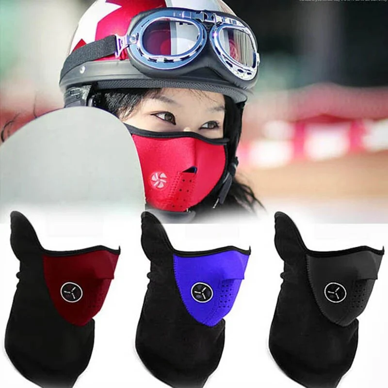 Máscara Balaclava Meia Face Inverno Corta-Vento Respirável - Image 7