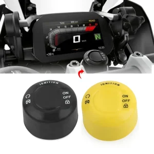 Capa Protetora para Botão Start-Stop BMW R1200GS/R1250GS - Borracha de Alta Qualidade