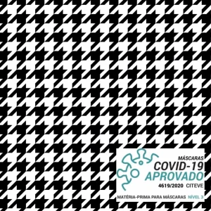 Tecido Covid – Pied de Poule