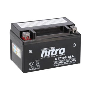 Bateria NITRO NTZ10S 12V 8.6Ah - Alta Performance para Moto