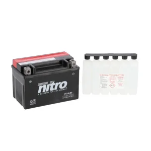 Bateria NITRO NTX9-BS 12V 8Ah - AGM Selada para Moto