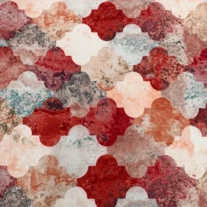 Crepe Compacto – Bege / Vermelho