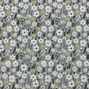 Bombazine Flowers – Verde