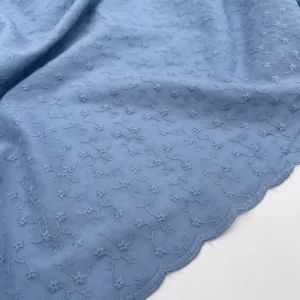 Bordado Inglês – Azul
