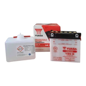Bateria Yuasa YB9-B 12V 9.5Ah - Convencional para Moto