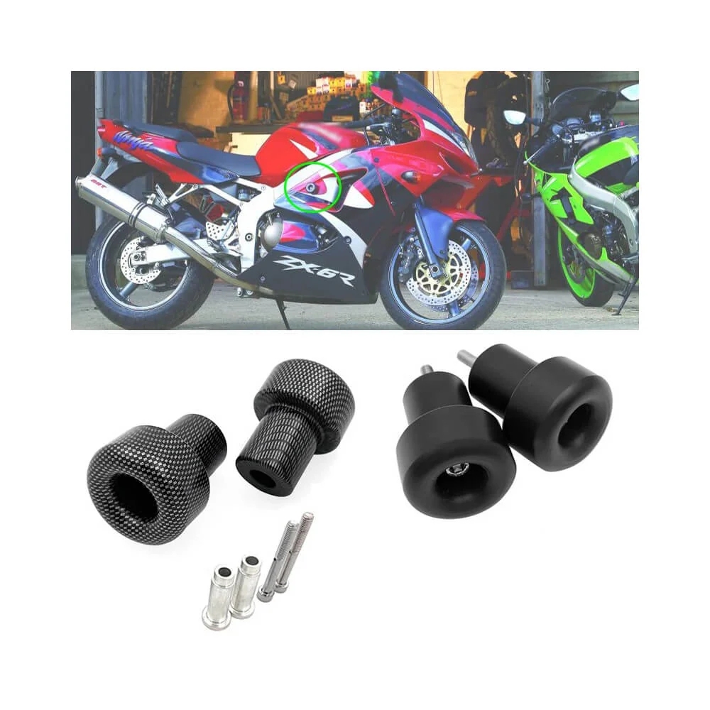 Proteções anti-queda para moto - Kit completo - Image 3