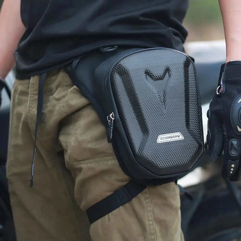 Bolsa Rígida de Perna e Cintura Impermeável para Moto - Design Durável - Image 5