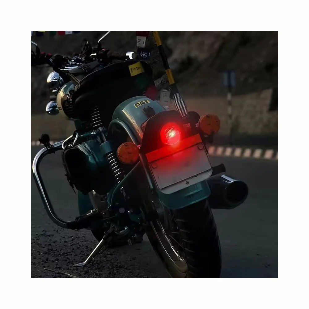 Farolim traseiro suporte matrícula - cafe racer chopper bobber - Image 9