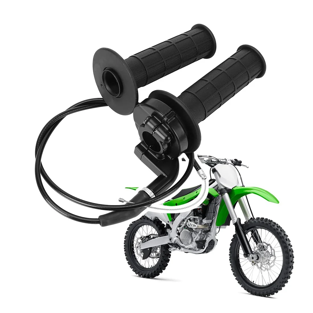 Conjunto de Punhos com Acelerador e Cabo 22mm para Moto - Image 2