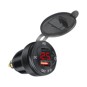 Adaptador carregador isqueiro duplo rápido BMW