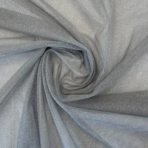 Tule Glitter – Cinzento/Silver