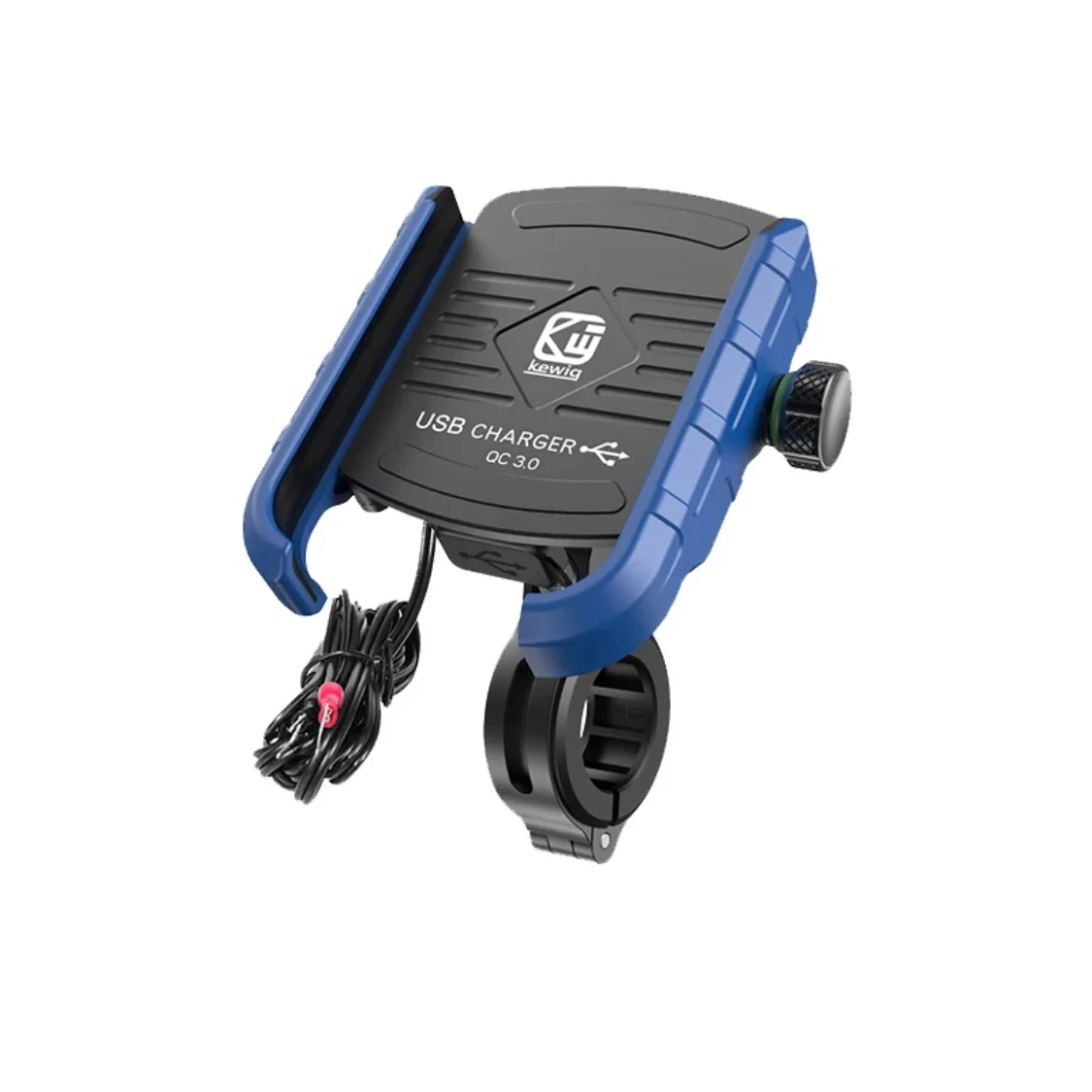 Suporte de Telemóvel para Moto com Carregador Rápido USB 3.0 - Universal - Image 9