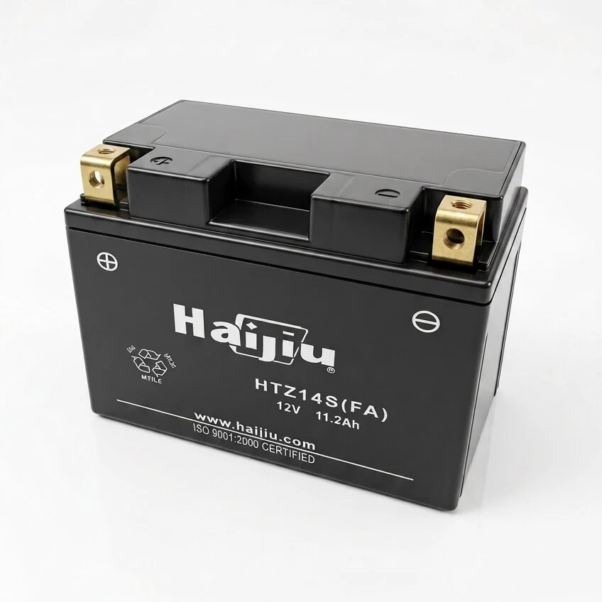 Bateria Haijiu HTZ14S-FA 12V 11.2Ah - Alta Performance para Moto