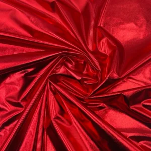Malha Lamé – Vermelho