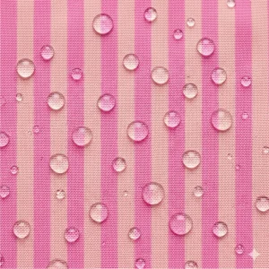 Tecido Nylon Impermeável Riscas 2cm Rosa Forte e Rosa Claro