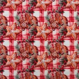 Tecido Decoração Policanvas Natal