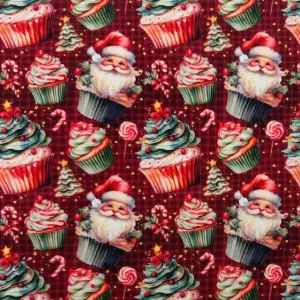 Tecido Decoração Policanvas Natal