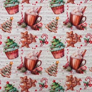 Tecido Decoração Policanvas Natal