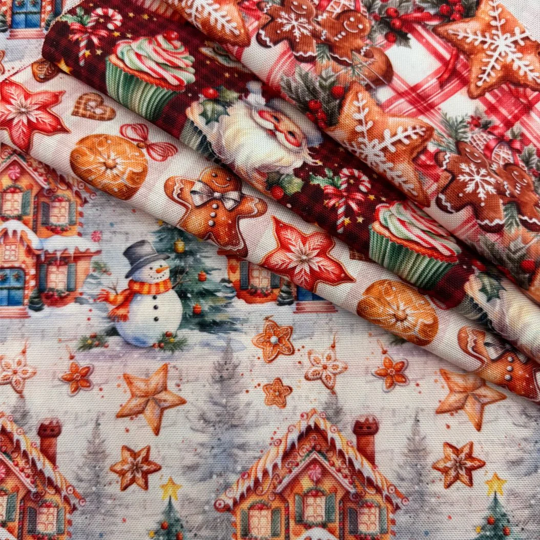 Tecido Decoração Policanvas Natal Pássaro e Azevinho - Image 4