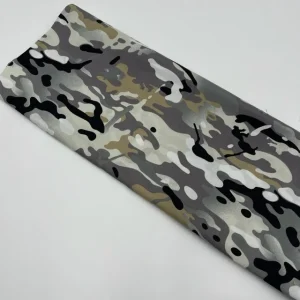 1 Peça de Popeline Camuflado c/ 5 mts – Cinzento