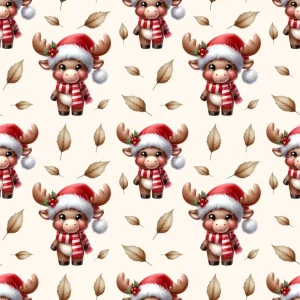 Tecido Popeline Natal Rena – Cru