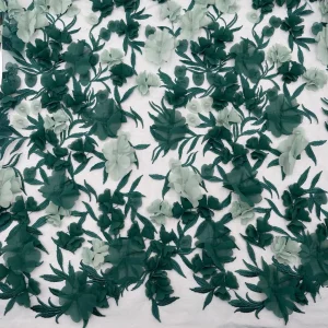 Renda 3D Flower – Verde