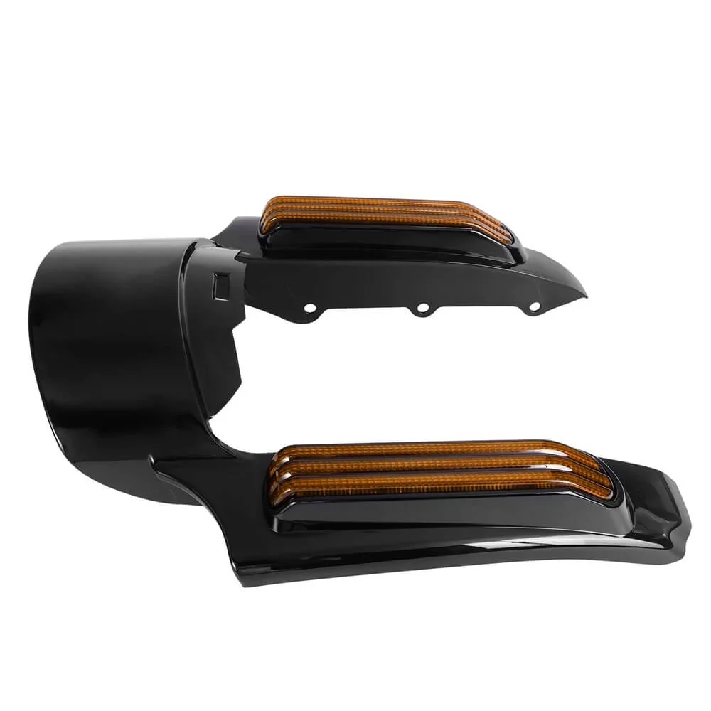 Extensão Guarda-Lamas Traseiro LED para Harley Touring 14-23 - Image 7