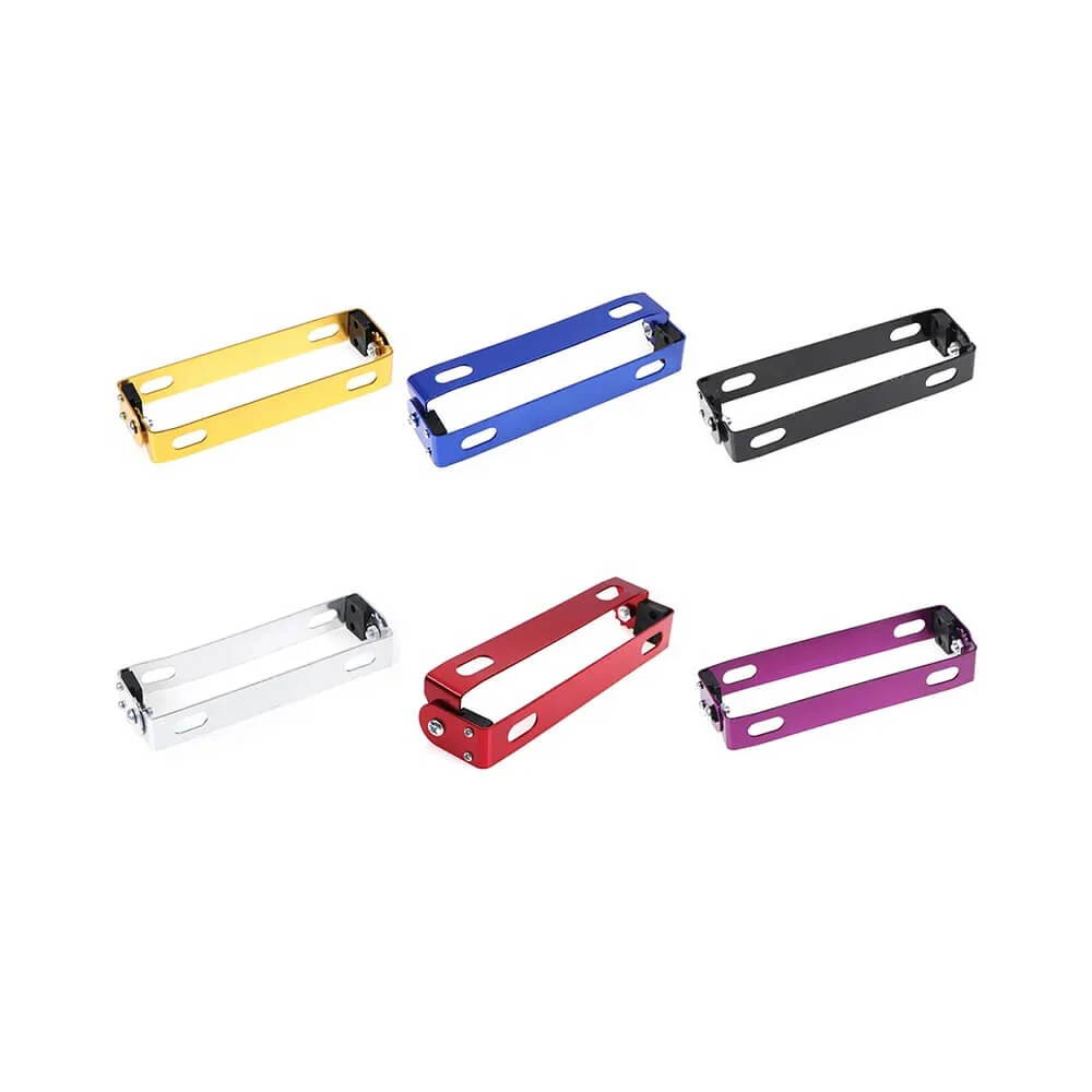 Suporte de matrícula universal em alumínio - Ângulo ajustável - Image 4