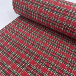 Tartan Decoração – Vermelho 2,80 mt Largura