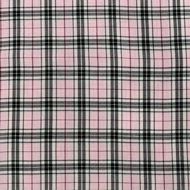 Tartan – Xadrez Escocês – Rosa