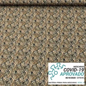 Tecido Covid – Gold