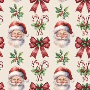 Tecido Decoração Policanvas Natal