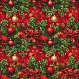 Tecido Decoração Policanvas Natal
