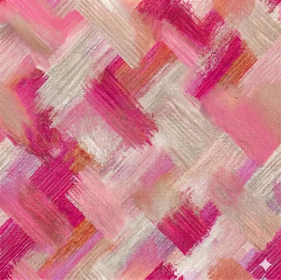 Tecido Nylon Impermeável Pinceladas Rosa - Image 3