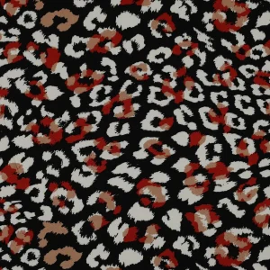Viscose Animal Skin – Preto