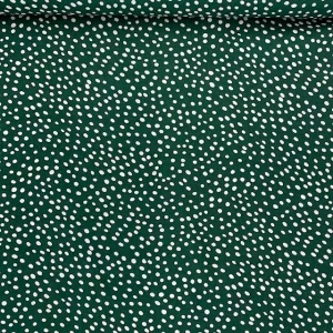 Viscose Estampada Pintas – Verde