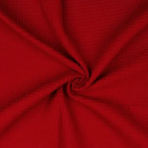 Tecido Waffle – Vermelho