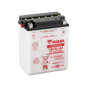 Bateria Yuasa YB14L-A2 12V 14.7Ah | 175A CCA | Moto