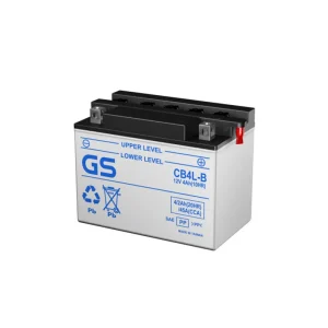 Bateria GS Yuasa CB4L-B 12V 4Ah - Convencional para Moto 4T