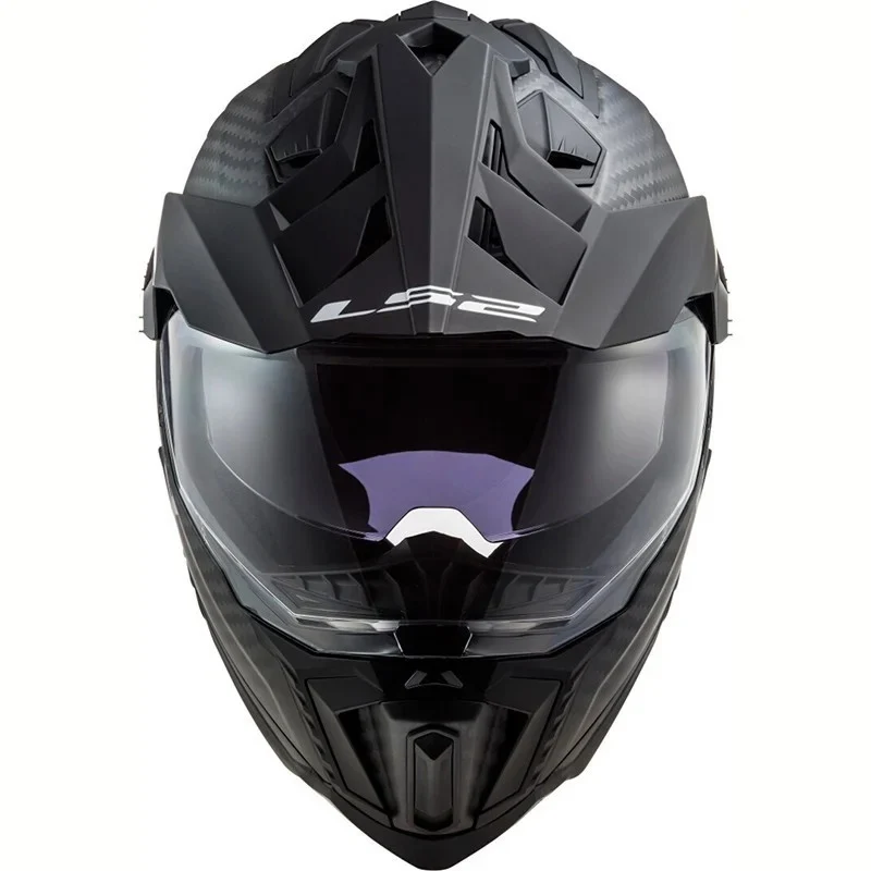 Capacete Enduro LS2 MX701 Explorer C Solid Carbono - Image 5