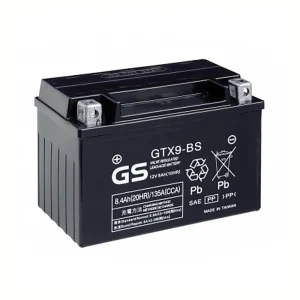 Bateria GS GTX9-BS 12V 9Ah - Selada para Moto 4T