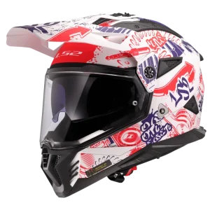 Capacete Motocross LS2 MX702 Pioneer II Fantasy
