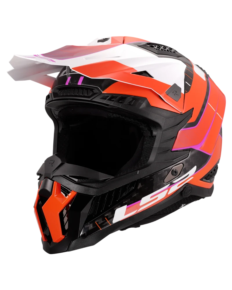 Capacete Motocross LS2 MX703 X-Force C Galuo