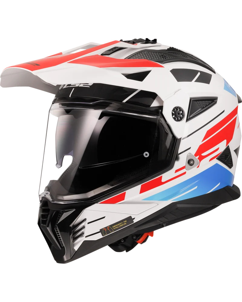 Capacete Motocross LS2 MX702 Pioneer II Namib - Image 2
