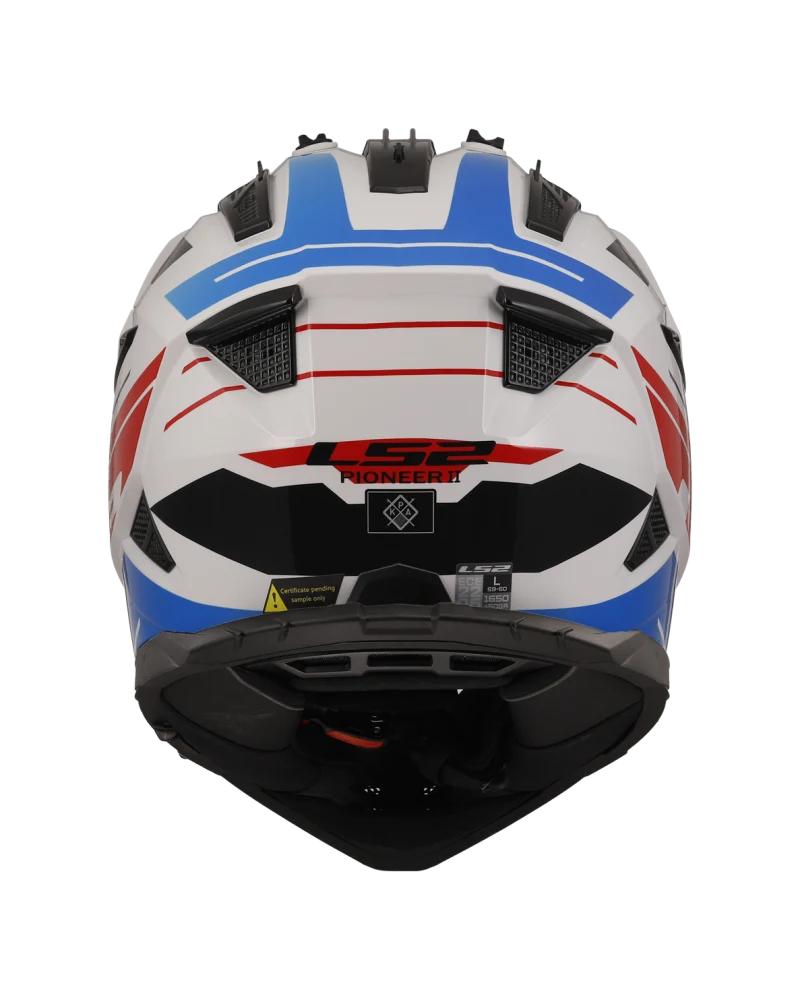 Capacete Motocross LS2 MX702 Pioneer II Namib - Image 6